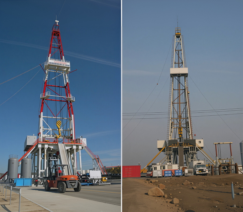 2500HP Skid Mounted Rig (ZJ80) oilfield equipment