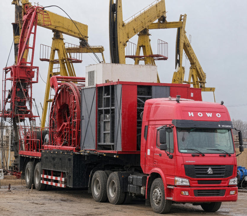 Coiled Tubing Truck oilfield equipment