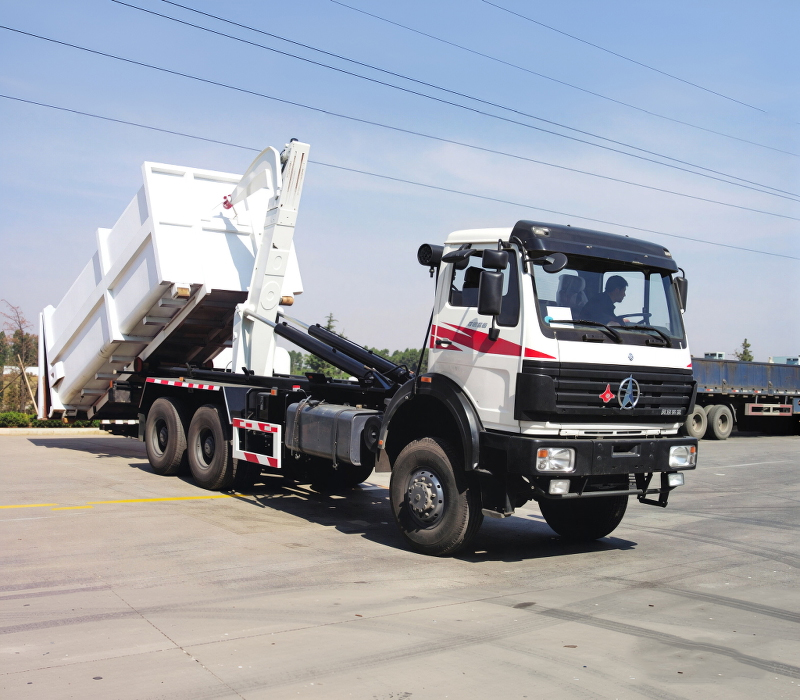 Dump Truck with Hydraulic Arm oilfield equipment