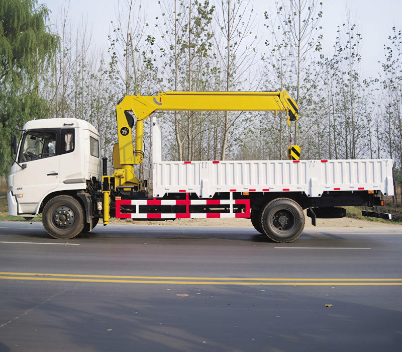 Truck with Crane oilfield equipment